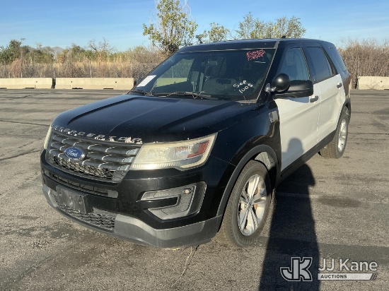 (Salt Lake City, UT) 2016 Ford Explorer AWD Police Interceptor 4-Door Sport Utility Vehicle Runs & M