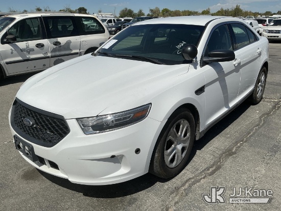 (Salt Lake City, UT) 2018 Ford Taurus AWD Police 4-Door Sedan Runs) (Seller States: Right CV Axle Is