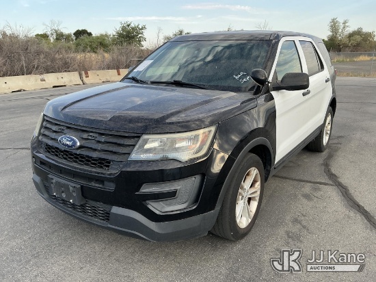 (Salt Lake City, UT) 2017 Ford Explorer AWD Police Interceptor 4-Door Sport Utility Vehicle Runs & M