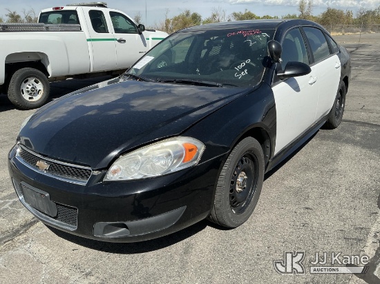 (Salt Lake City, UT) 2016 Chevrolet Impala Police Cruiser 4-Door Sedan Runs & Moves