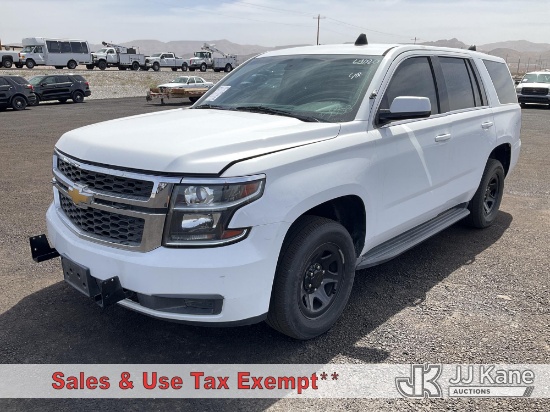 (Las Vegas, NV) 2015 Chevrolet Tahoe Police 4-Door Sport Utility Vehicle Runs & Moves) (Interior Def