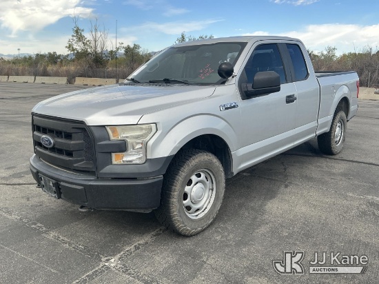 (Salt Lake City, UT) 2017 Ford F150 4x4 Extended-Cab Pickup Truck Runs & Moves