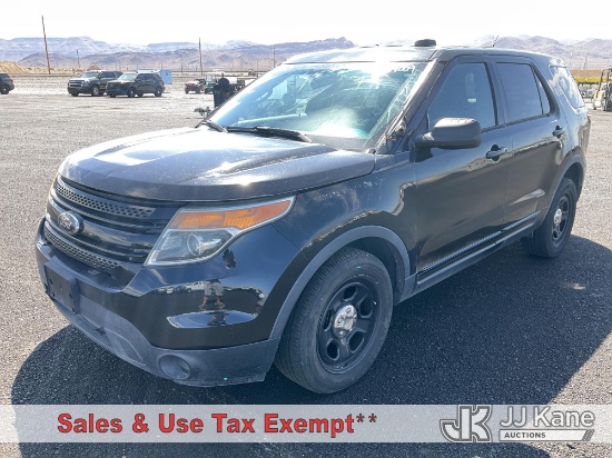 (Las Vegas, NV) 2014 Ford Explorer AWD Police Interceptor 4-Door Sport Utility Vehicle Runs & Moves)