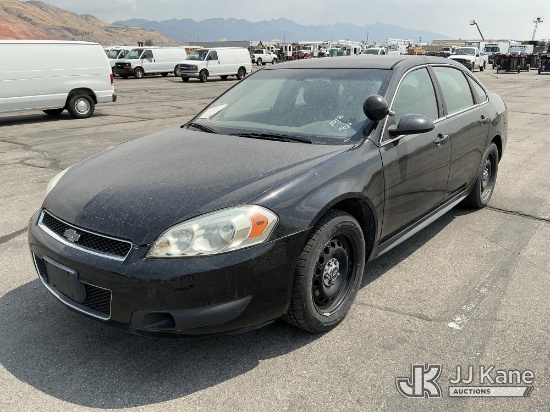 (Salt Lake City, UT) 2012 Chevrolet Impala Police 4-Door Sedan Runs & Moves) (Dash Indicator Light O