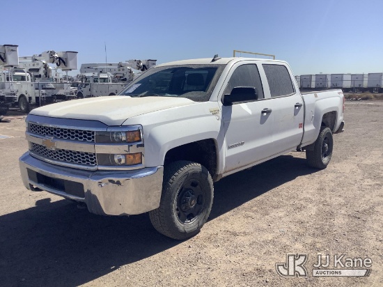 (Phoenix, AZ) 2019 Chevrolet Silverado 2500HD Crew-Cab Pickup Truck Runs & Moves