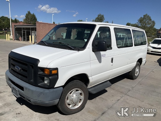 (Colorado Springs, CO) 2012 Ford Econoline Passenger Van Runs, Moves & Operates) (Seller States: pos