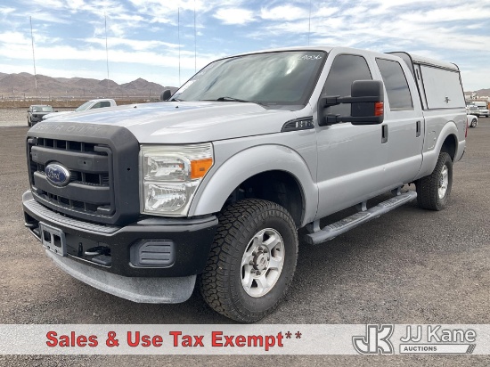 (Las Vegas, NV) 2016 Ford F-350 SD Crew-Cab Pickup Truck Runs & Moves