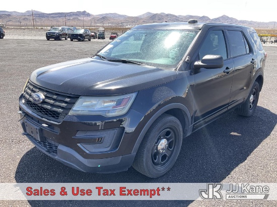 (Las Vegas, NV) 2019 Ford Explorer AWD Police Interceptor 4-Door Sport Utility Vehicle Runs & Moves