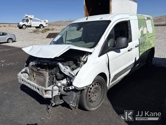 (Las Vegas, NV) 2016 Ford Transit Connect Mini Cargo Van Not Running, Condition Unknown) (Collision