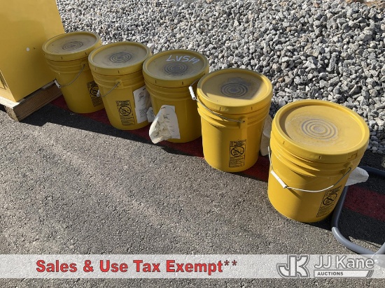 (Las Vegas, NV) (5) 5-Gallon Buckets/New