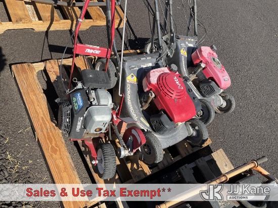 (Las Vegas, NV) Mowers And Edger NOTE: This unit is being sold AS IS/WHERE IS via Timed Auction and