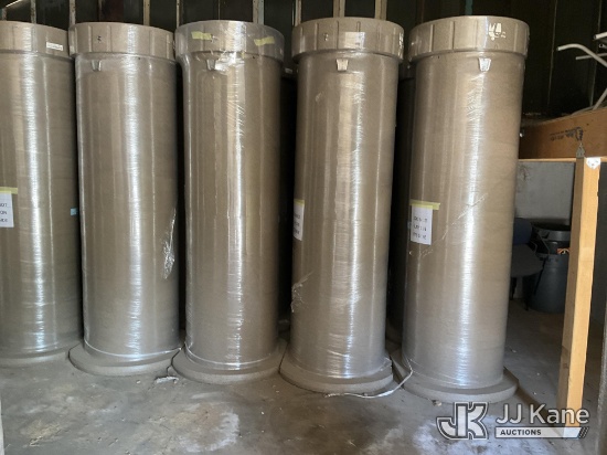 (Colorado Springs, CO) (5)Sybertech Model 3000 In-Ground Waste Receptacle - 300 Gallon Capacity New/