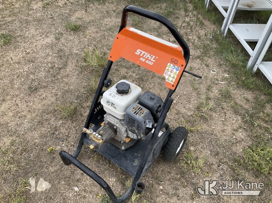 (Colorado Springs, CO) 2018 Stihl RB400 Pressure Washer, No Hoses Or Nozzles Included Operates