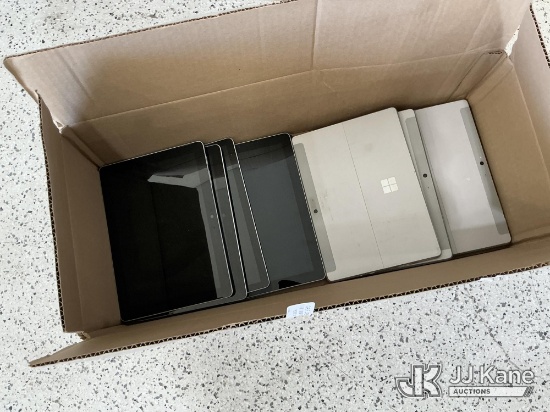 (Salt Lake City, UT) Box w/ Tablets NOTE: This unit is being sold AS IS/WHERE IS via Timed Auction a