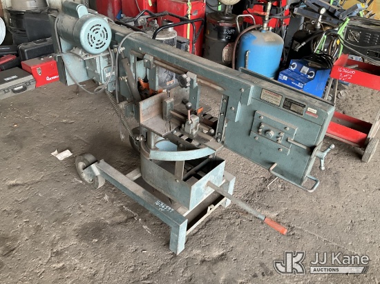 (Colorado Springs, CO) Ellis Model 1600 Mitre Band Saw. Blade size - 10â€™x1â€�x.035 (Operates ) NOT