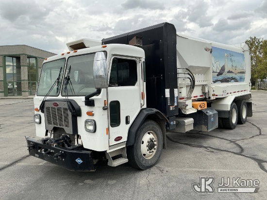 (Salt Lake City, UT) 2019 Peterbilt PB520 Garbage/Compactor Truck Runs & Moves