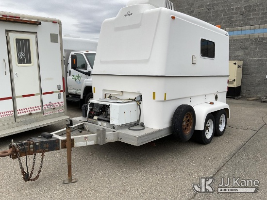 (Hayden, ID) 2015 Pelsue FLXT15-001 T/A Enclosed Fiber Optic Splicer Trailer Not Running, Condition