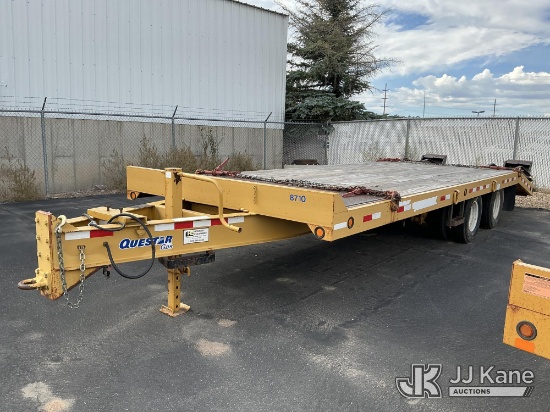(Evanston, WY) 2011 Monroe Towmaster T-20 T/A Tagalong Equipment Trailer