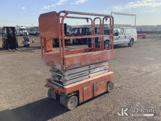 (Phoenix, AZ) 2017 Snorkel Lift S3219E Self-Propelled Scissor Lift Operates