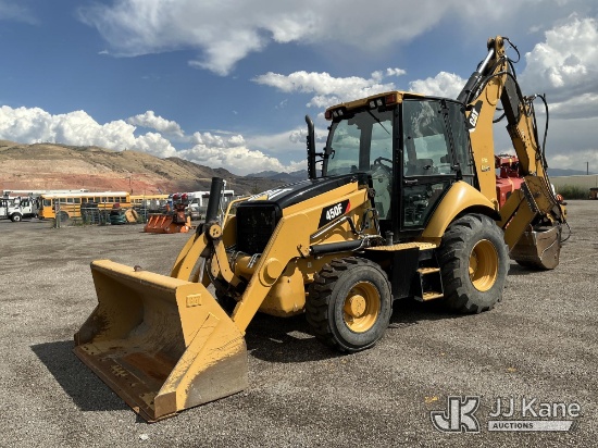 (Salt Lake City, UT) 2017 Cat 450F Loader Backhoe Runs & Moves) (Hydraulic System Defects, Buckets &