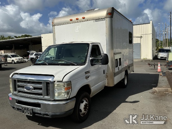 (Kaneohe, HI) 2013 Ford E350 Fiber Optic Splicing Truck Runs & Moves