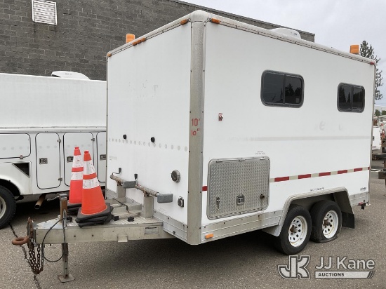 (Hayden, ID) 2003 Rolling Star Manufacturing, Inc. T/A Enclosed Fiber Optic Splicer Trailer Not Runn