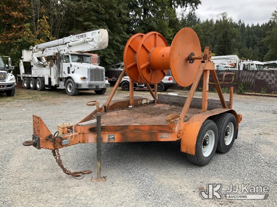 (Eatonville, WA) 1992 Butler BC-1201-R Reel Trailer