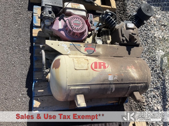 (Las Vegas, NV) IR Air Compressor (Working Condition Unknown ) NOTE: This unit is being sold AS IS/W