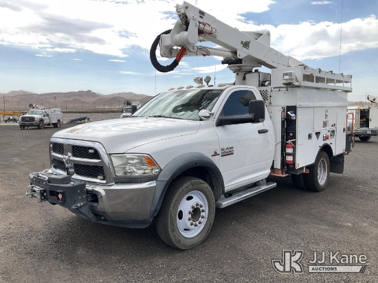 (Las Vegas, NV) Altec AT37G, Articulating & Telescopic Bucket Truck mounted behind cab on 2014 RAM 5