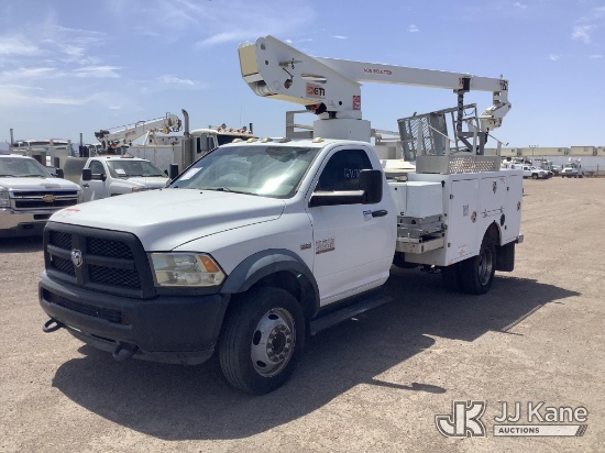 (Phoenix, AZ) ETI ETT29-SNT, Telescopic Non-Insulated Bucket Truck mounted behind cab on 2014 RAM 45