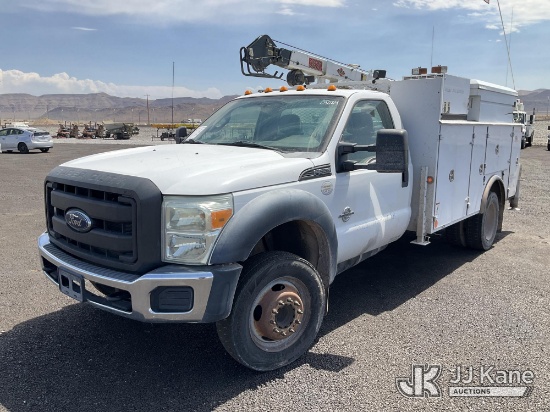 (Las Vegas, NV) 2015 Ford F-550 Mechanics Service Truck Runs & Moves
