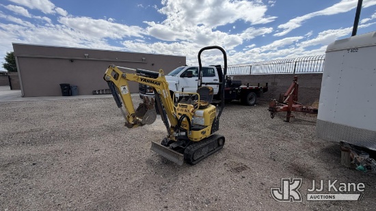 (Albuquerque, NM) 2018 Yanmar SV08-1B Mini Hydraulic Excavator Runs & Moves