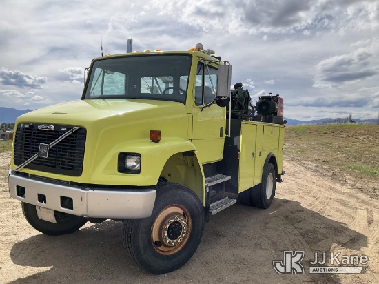 (Colorado Springs, CO) 2002 Freightliner FL70 Mechanics Service Truck Runs, Moves & Operates