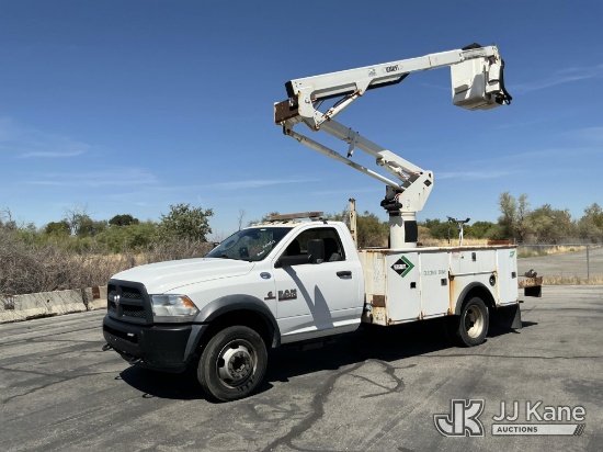 (Salt Lake City, UT) Versalift SST40EIH-01, Articulating & Telescopic Bucket Truck rear mounted on 2