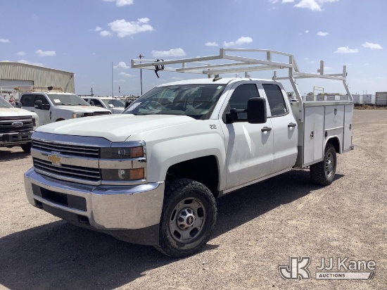 (Phoenix, AZ) 2019 Chevrolet Silverado 2500HD Extended-Cab Service Truck Runs & Moves) (Dash Warning