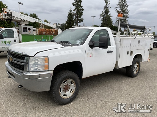 (Hayden, ID) 2011 Chevrolet Silverado 2500HD 4x4 Enclosed Service Truck Runs & Moves) (Transmission