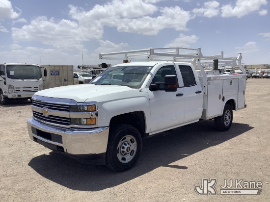 (Phoenix, AZ) 2018 Chevrolet Silverado 2500HD Extended-Cab Service Truck Runs & Moves