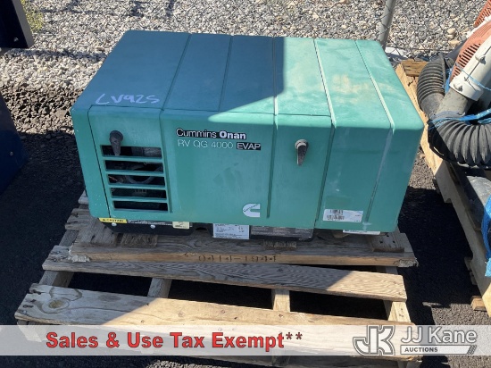 (Las Vegas, NV) Cummins Onan Generator (Working Condition Unknown ) NOTE: This unit is being sold AS