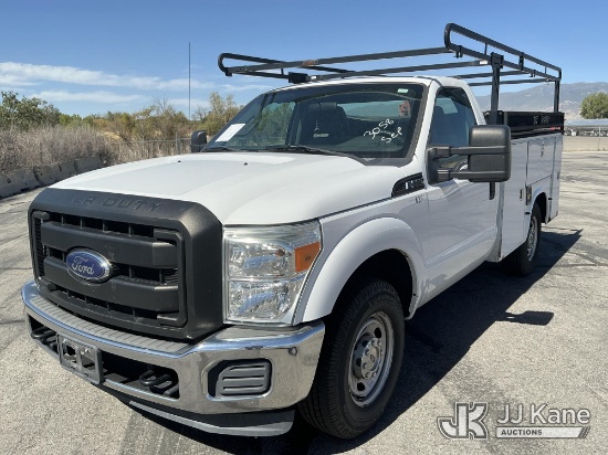(Salt Lake City, UT) 2012 Ford F250 Service Truck Runs & Moves