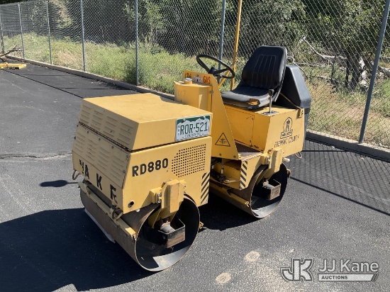 (Colorado Springs, CO) 1992 Wacker RD880V Double-Drum Roller