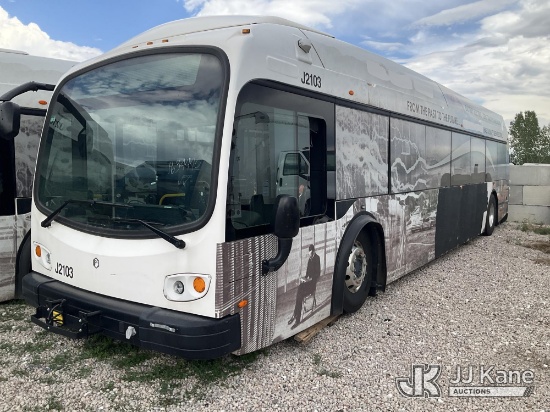 (Colorado Springs, CO) 2021 Proterra ZX5+ Passenger Bus Not Running, Condition Unknown