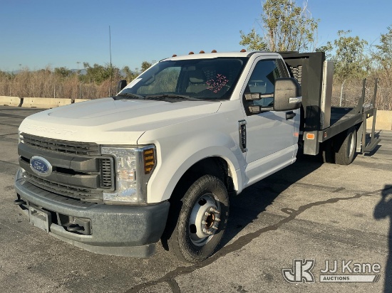 (Salt Lake City, UT) 2018 Ford F350 Flatbed Truck Runs & Moves