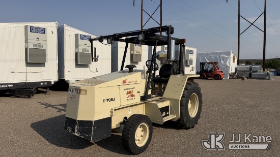 (Albuquerque, NM) 2008 Ingersoll Rand T708J Rough Terrain Forklift Runs, Moves & Operates) (Exterior