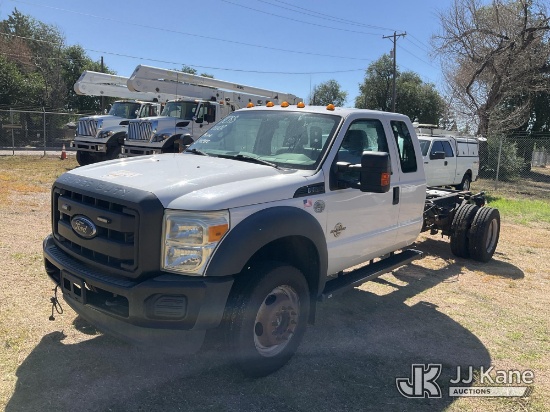 (Colorado Springs, CO) 2016 Ford F-550 Extended-Cab Dual Wheel Pickup Truck Runs, Moves & Operates