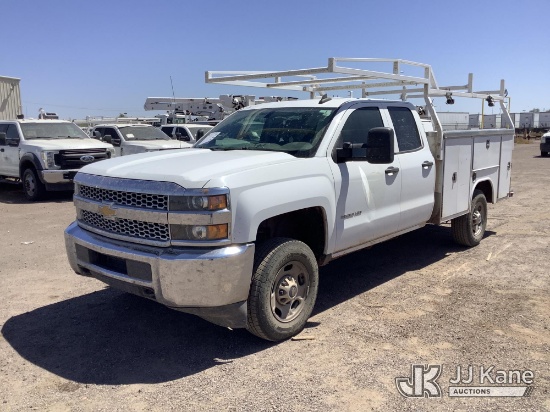 (Phoenix, AZ) 2019 Chevrolet Silverado 2500HD Extended-Cab Service Truck Runs & Moves