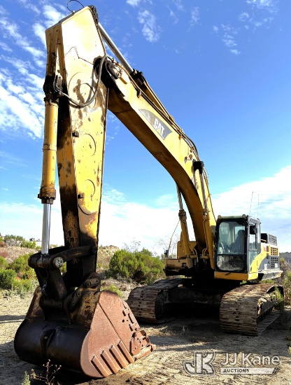 (San Marcos, CA) 2005 Caterpillar 345CL Hydraulic Crawler Excavator Runs, Moves & Operates) (Hydraul