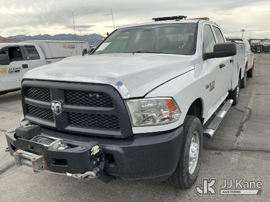 (Salt Lake City, UT) 2013 Ram 2500 4x4 Crew-Cab Service Truck Runs & Moves) (Seller States: Needs Tr