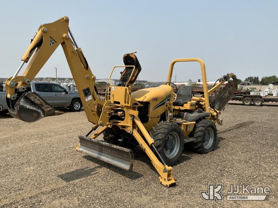 (Glendive, MT) 2013 Vermeer Corporation RTX750 Rubber Tired Trencher, Investor Utility Owned Runs, M