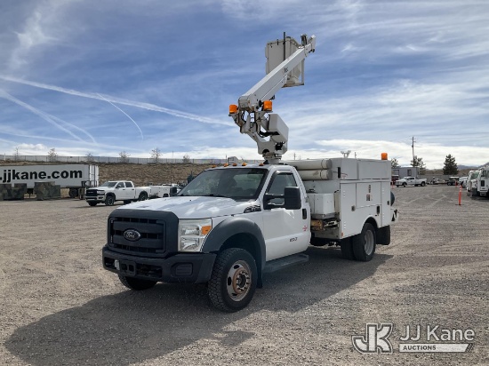 (Sparks, NV) Altec AT200-A, Telescopic Non-Insulated Bucket Truck mounted behind cab on 2012 Ford F-