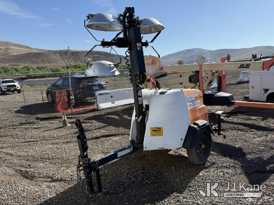 (Sparks, NV) 2019 Generac MLT6SK Towable Light Tower, Engine & Power Specs: Horsepower: 11.7 HP prim